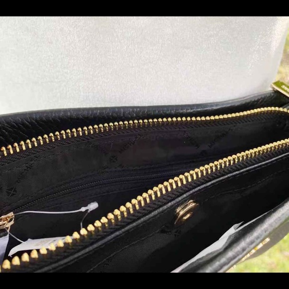 Michael Kors Crossbody Black pebbled leather - Picture 5 of 6